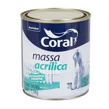 Massa Acrílica - Coral