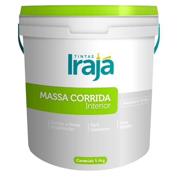 Massa Corrida PVA Irajá - Interior 5,4Kg