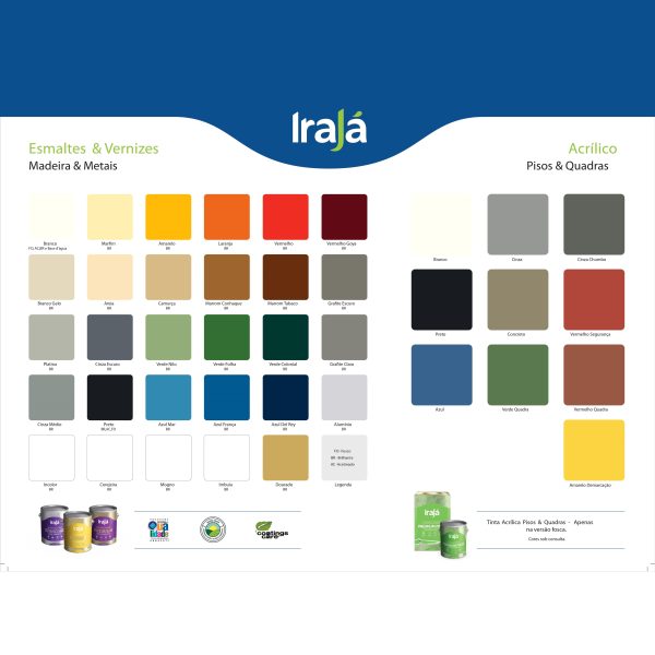 Irapiso - Tinta piso Irajá - 900ml, 3,6L e 18L - Image 2