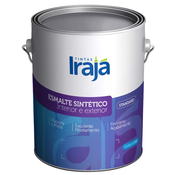 Irajá Esmalte sintético standard 225ml, 900ml e 3,6L- Interior e exterior - Diversas cores - Image 2