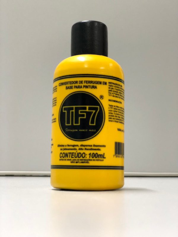 TF7 100ml e 500ml- Convertedor de Ferrugem em base para pintura - Imagem 2