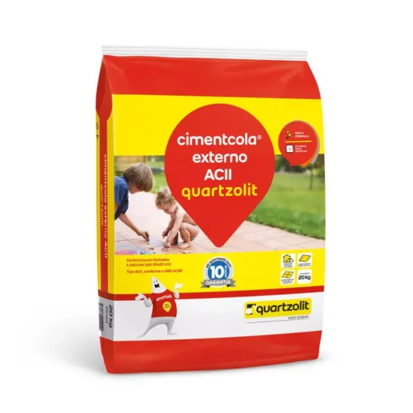 Argamassa Cimento Cola externo ACII - Quartzolit