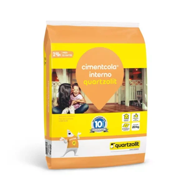 Argamassa Cimento Cola Interno - Quartzolit