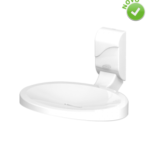 Saboneteira Sofisticado Branco - Durín