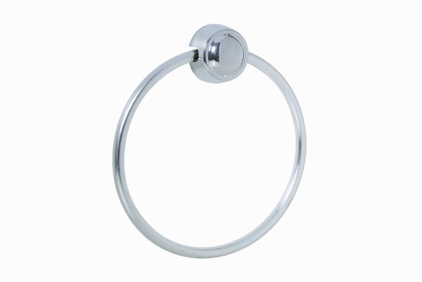 Porta-Toalha Plástico Cromado (Argola) - Astra