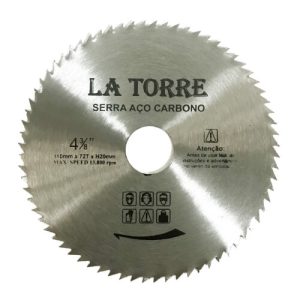 Disco serra aço carbono - La Torre