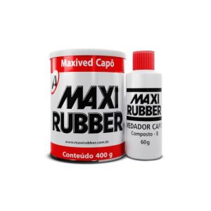Massa Capô c/catalisador 400g - MAXI RUBBER