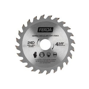 Serra circular c/videa 43/8X24D – Ferjá