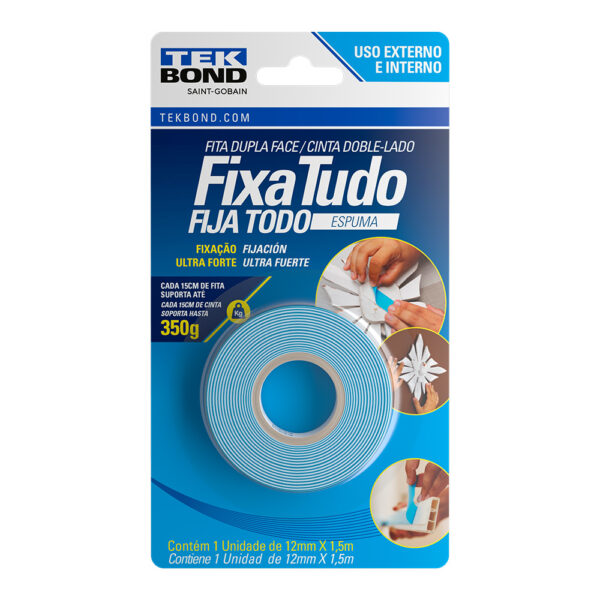 Fita Fixa Tudo Fina(Espuma)