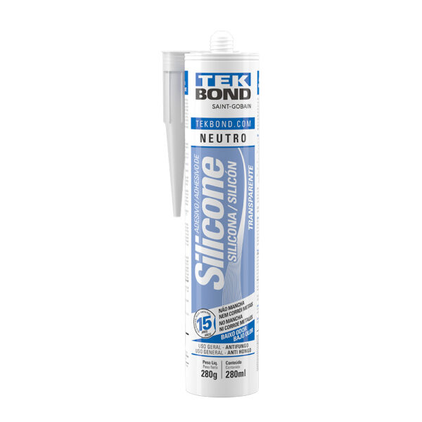 Silicone Neutro Transparente 280g