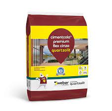 ARGAMASSA QUARTZOLIT PREMIUM FLEX CINZA 20KG