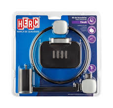 Kit de Acessórios para Banheiro com 4 peças-HERC®