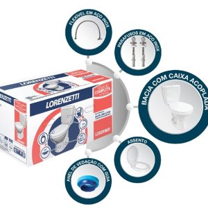Kit vaso acoplado Lorenzetti