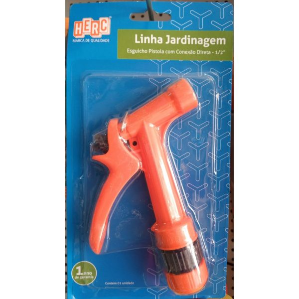 Esguicho Pistola com Conexão Direta1/2"-HERC