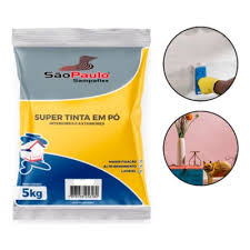 Tinta em Pó 5kg Branca