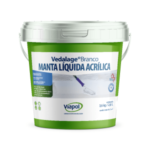 Manta Líquida Acrílica Vedalage® Branco-Viapol