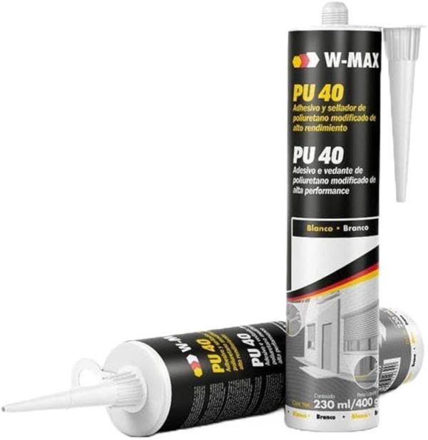 Pu 40 Branco e Cinza 360g - W-Max