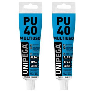 Pu40 Multiuso Cinza e Branco-Unipega