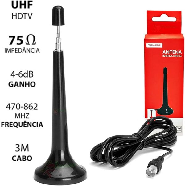 Antena interna digital mtv-3015-Tomate - Image 2