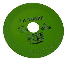 Disco LATORRE para Vidro e Porcelanato furo 20mm e 22mm