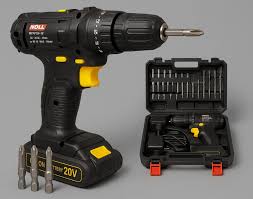 Parafusadeira de impacto 20v + Kit Acessórios 26 peças